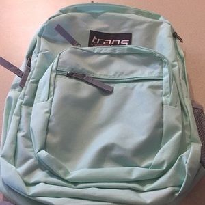 Teal Jansport backpack